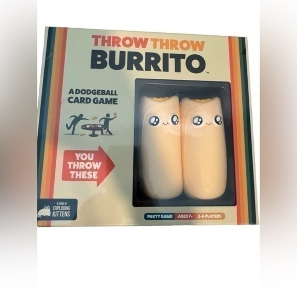NEW throw throw burrito sealed in box